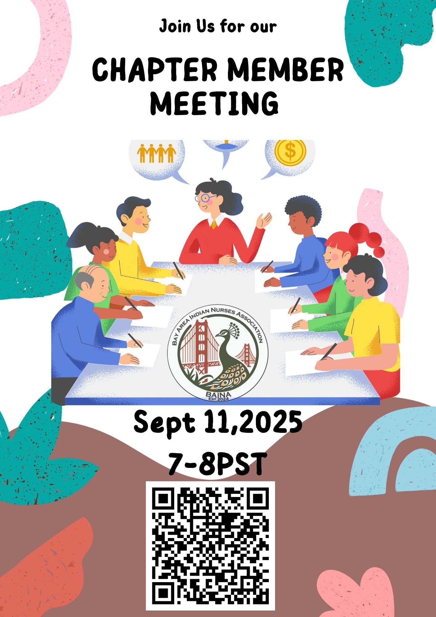 flyer team meeting invitation